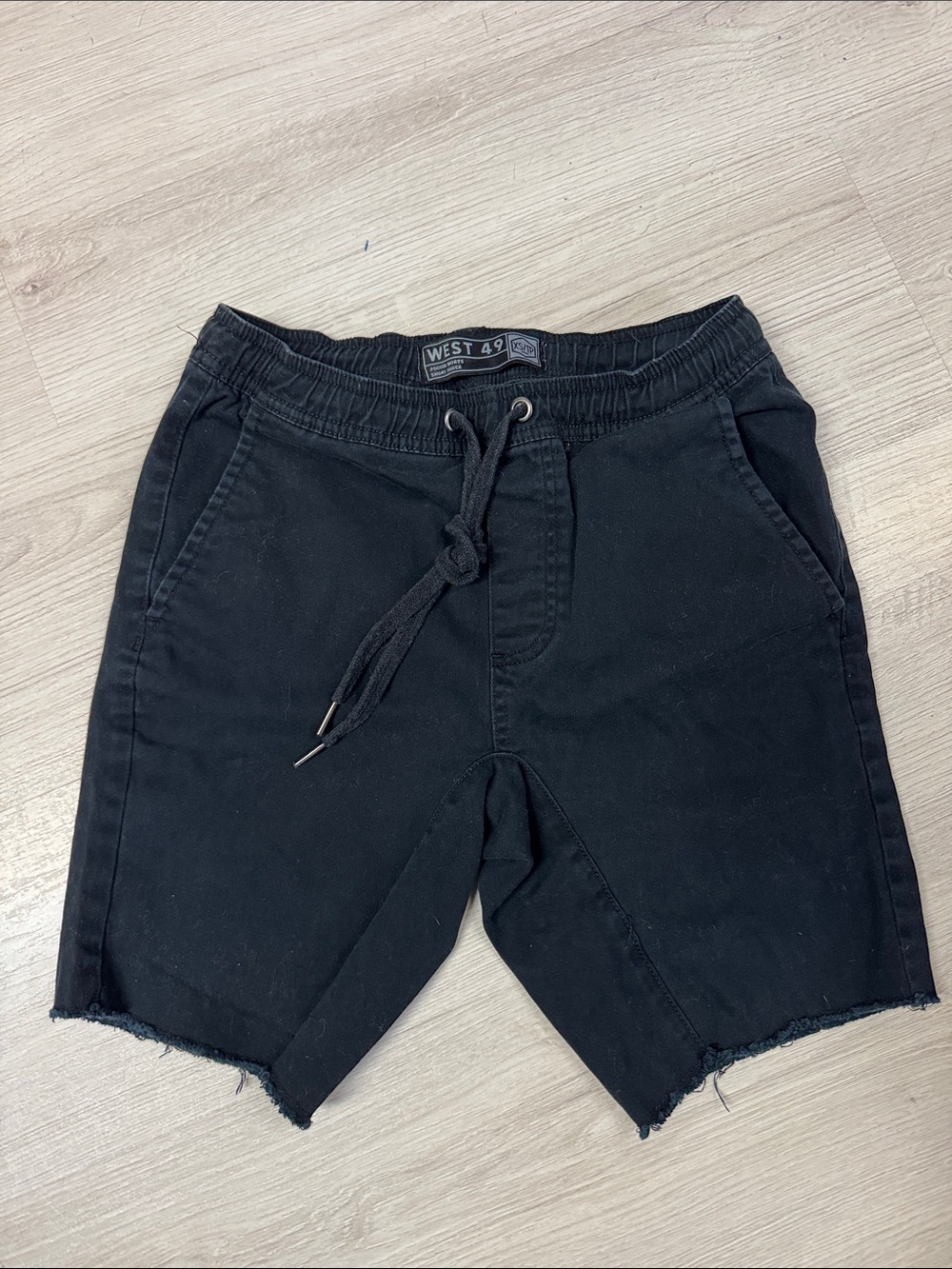 Men’s Black Drawstring Shorts